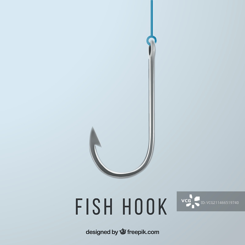 鱼钩图片素材