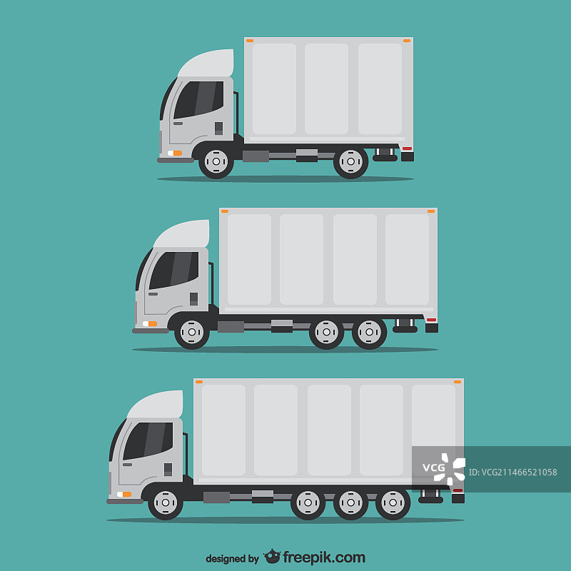 运输卡车合集图片素材