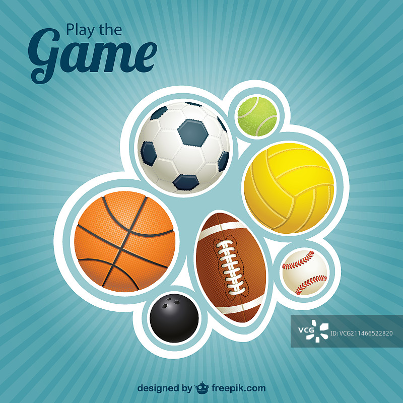 运动球类合集图片素材