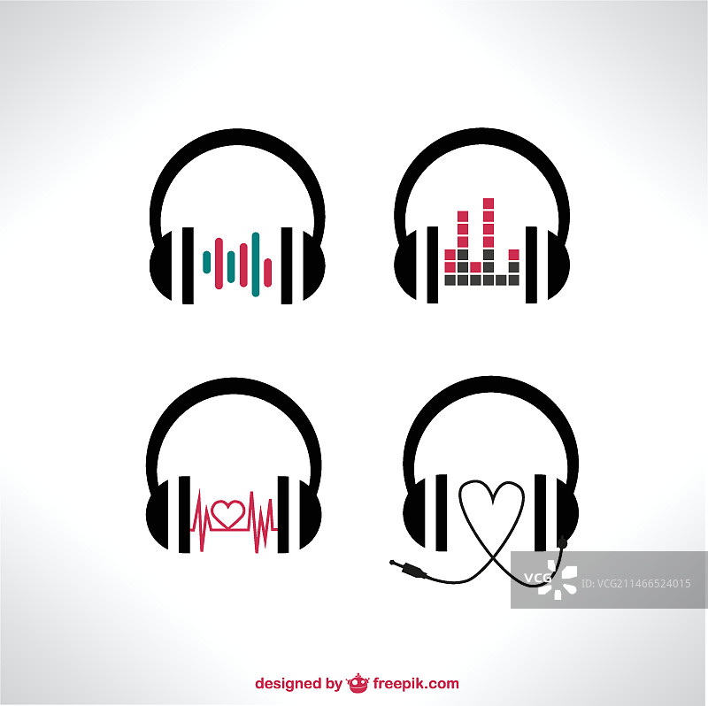 耳机套装图片素材