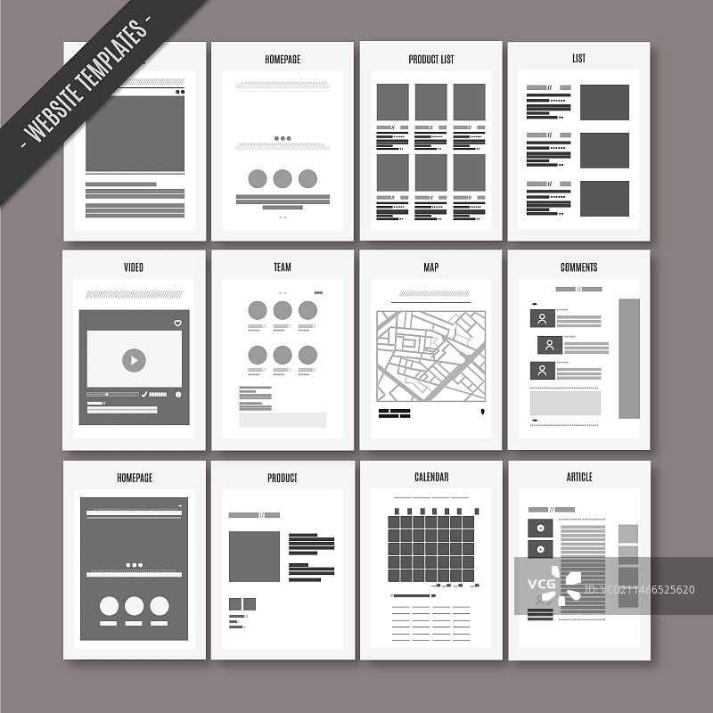 网站地图模板图片素材