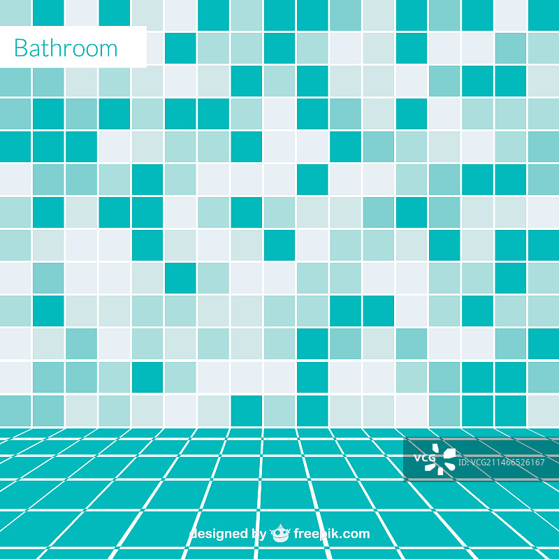 空浴室矢量图图片素材