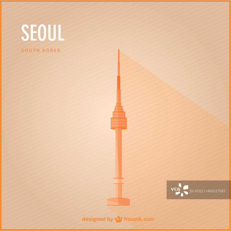 首尔地标图片素材