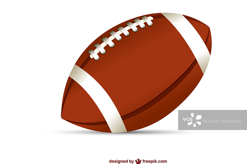 美式橄榄球插图图片素材