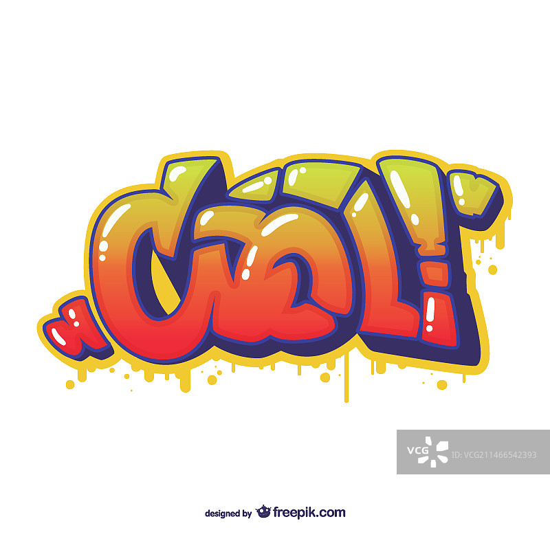 抽象涂鸦矢量图片素材