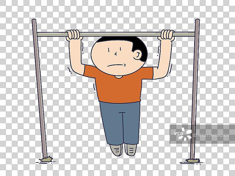 元素：引体向上图片素材