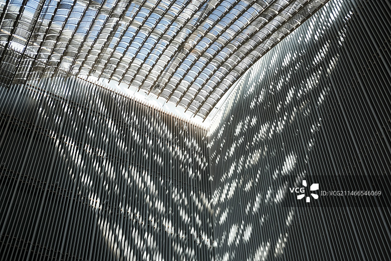 香港故宫文化博物馆建筑内部图片素材
