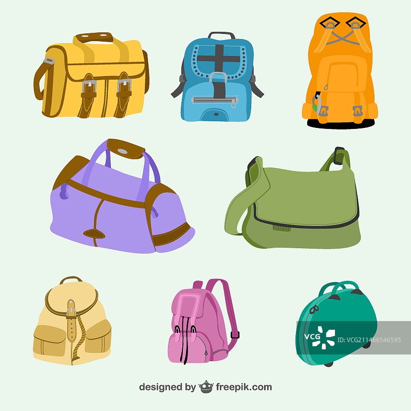 包和背包系列图片素材
