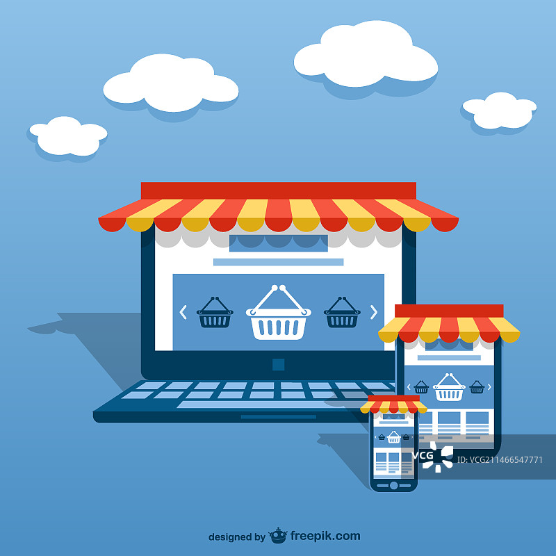 电子商务概念图片素材