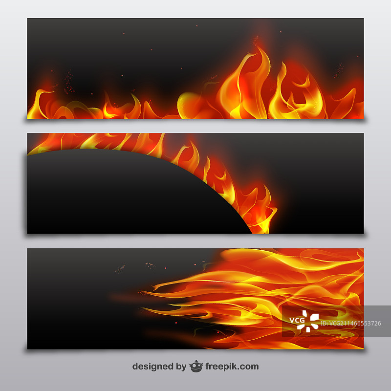 火焰banner图片素材