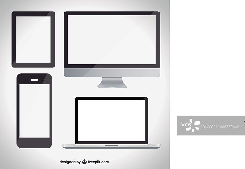 网页响应式设计图片素材