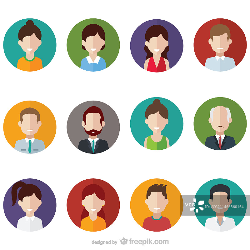 人物头像图片素材