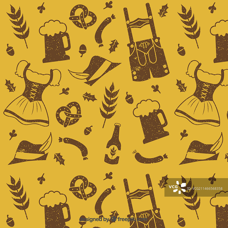 慕尼黑啤酒节图案图片素材