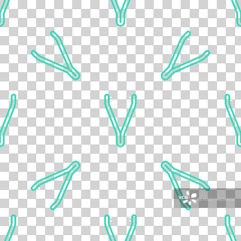 线性医疗镊子图标无缝隔离图片素材