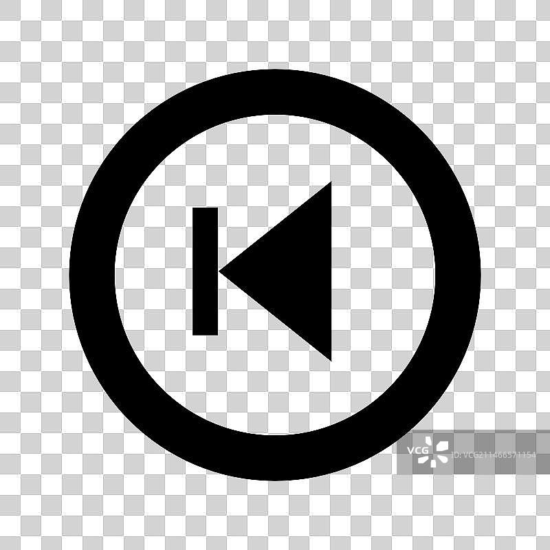 多媒体倒带按钮图标图片素材