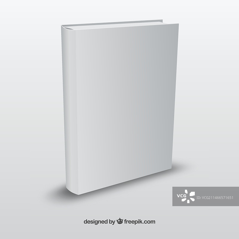 逼真书本模板图片素材