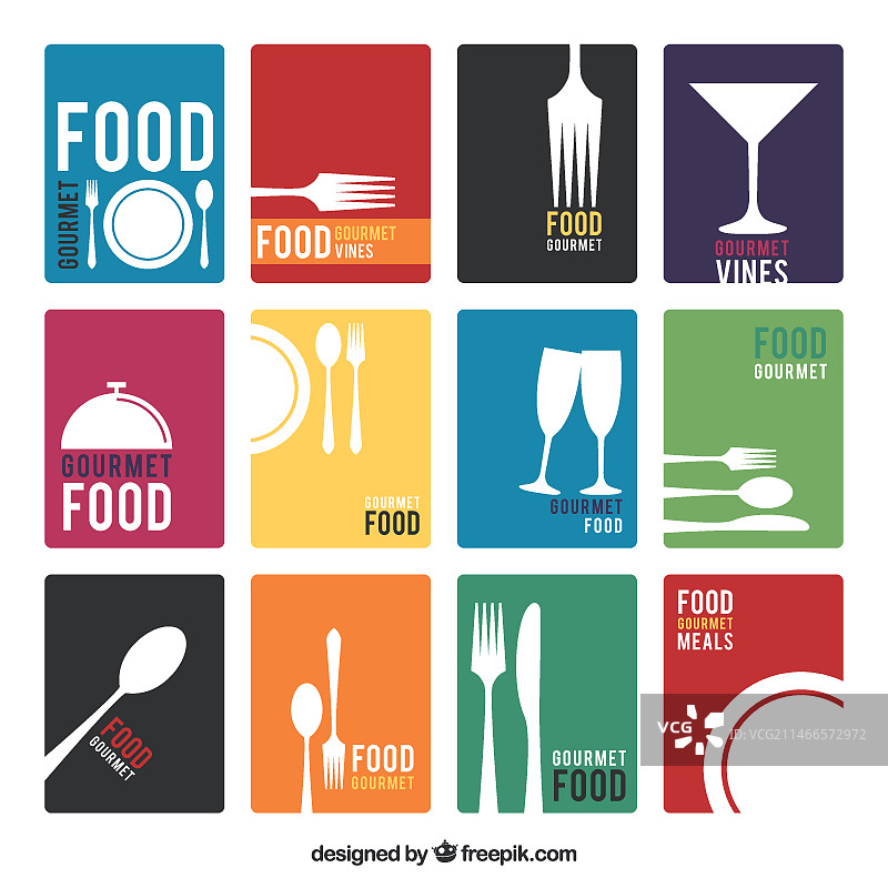 极简餐厅菜单列表图片素材