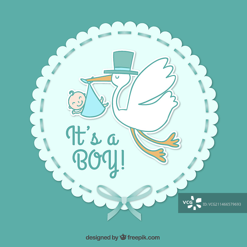 男婴卡片图片素材