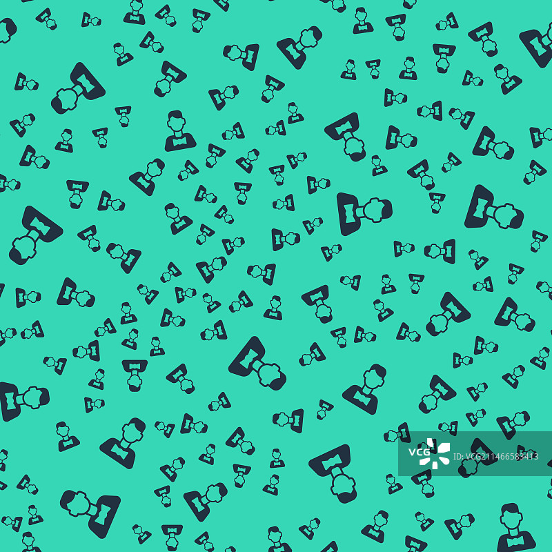 黑色赌场发牌人图标图片素材