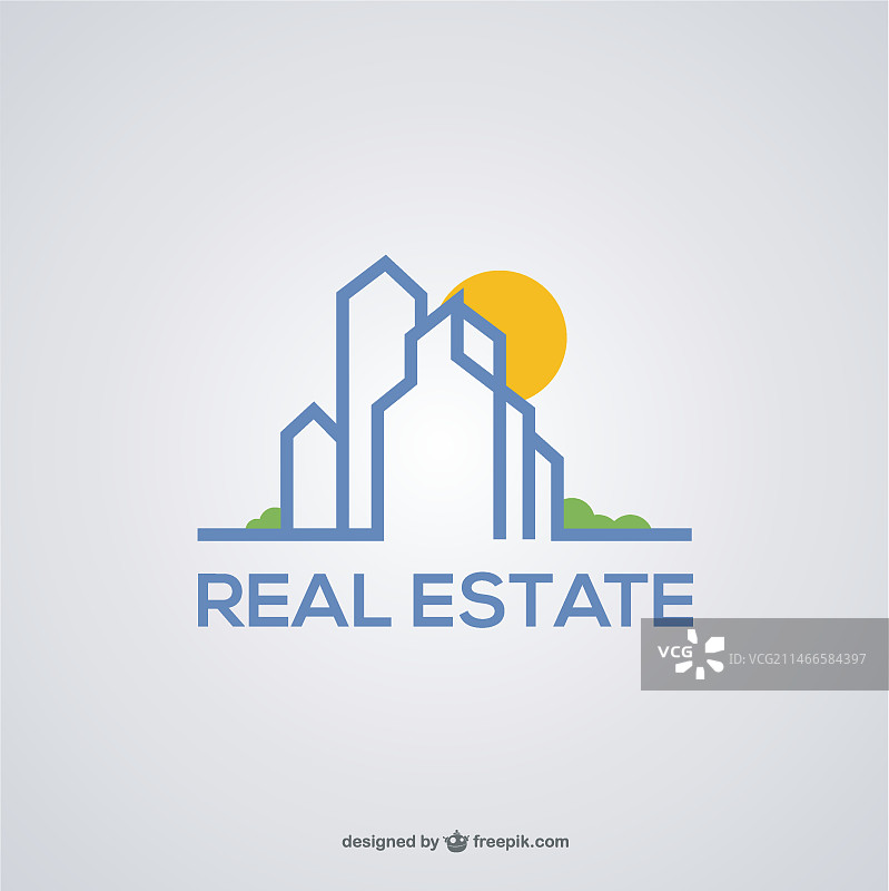 房地产公司logo图片素材