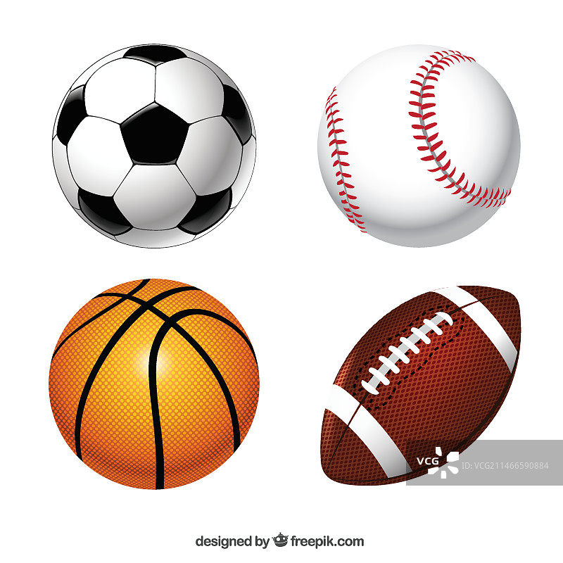 运动球类合集图片素材