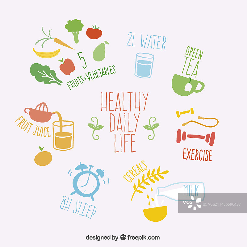 健康每一天图片素材