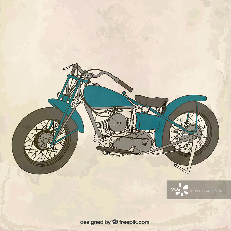 复古摩托车图片素材