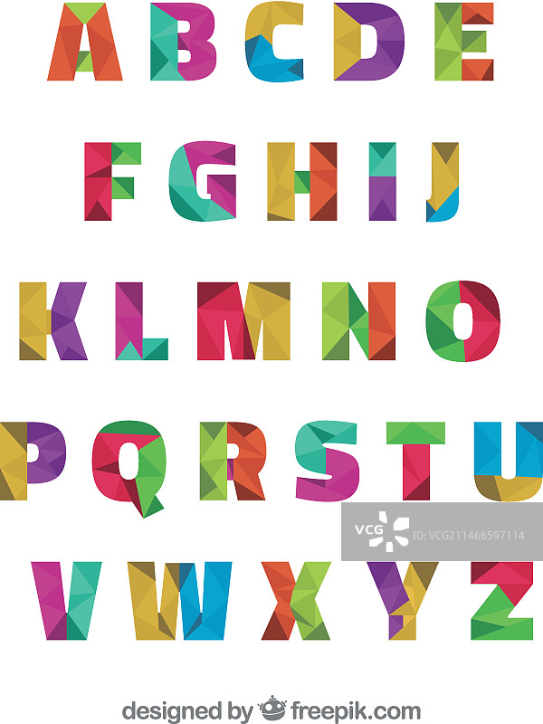 多边形排版图片素材