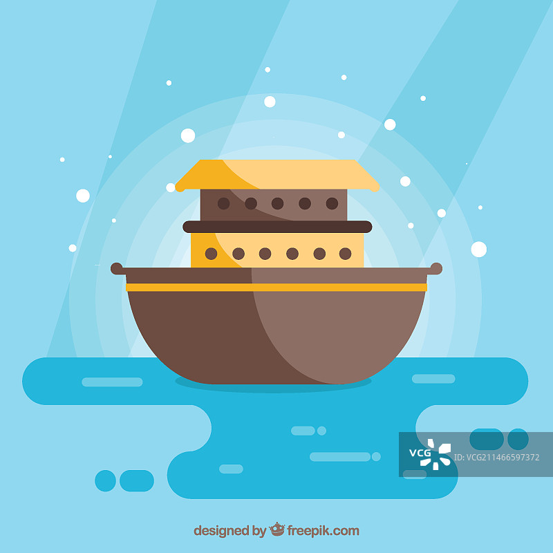 诺亚方舟卡通图片素材