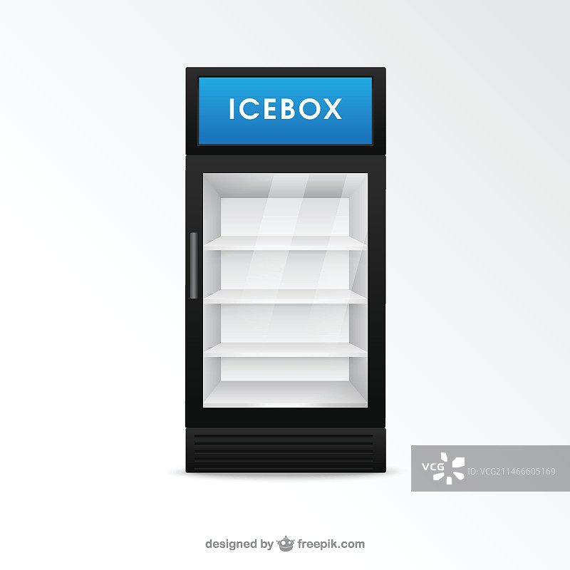 逼真的冰盒图片素材