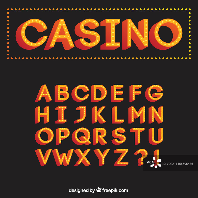 赌场排版图片素材