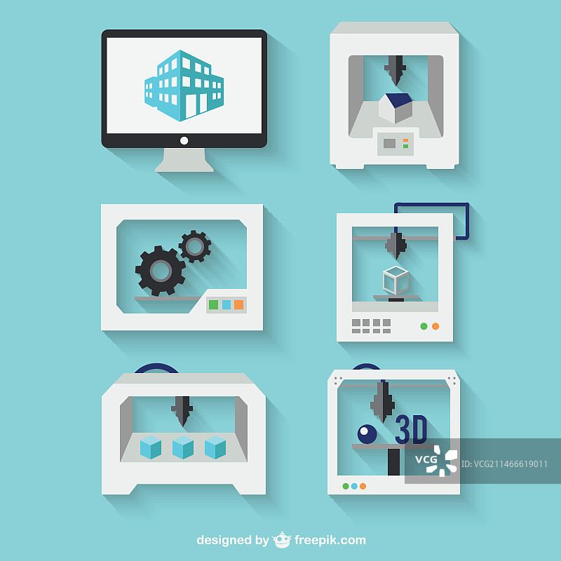 3D打印概念图片素材