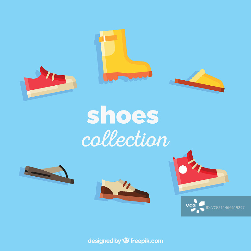 各种卡通鞋图片素材