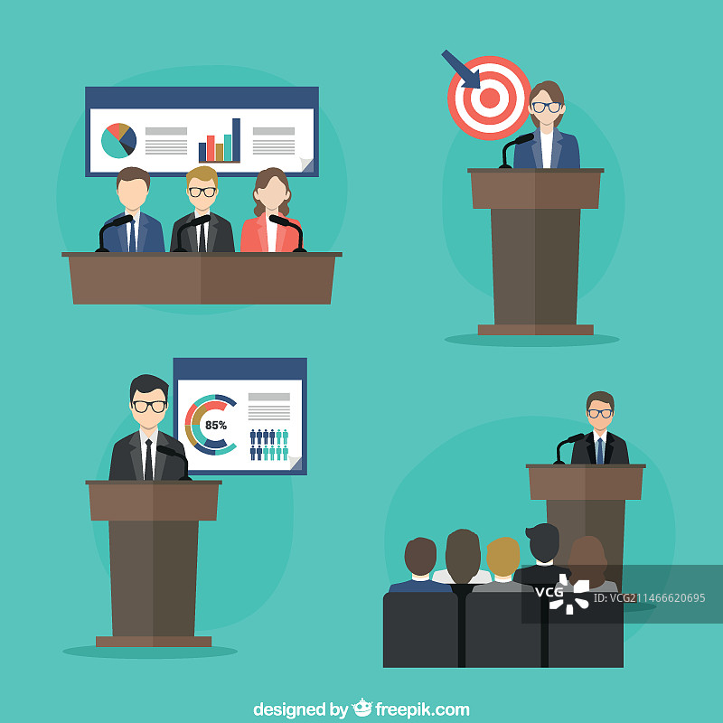 商务会议概念图片素材