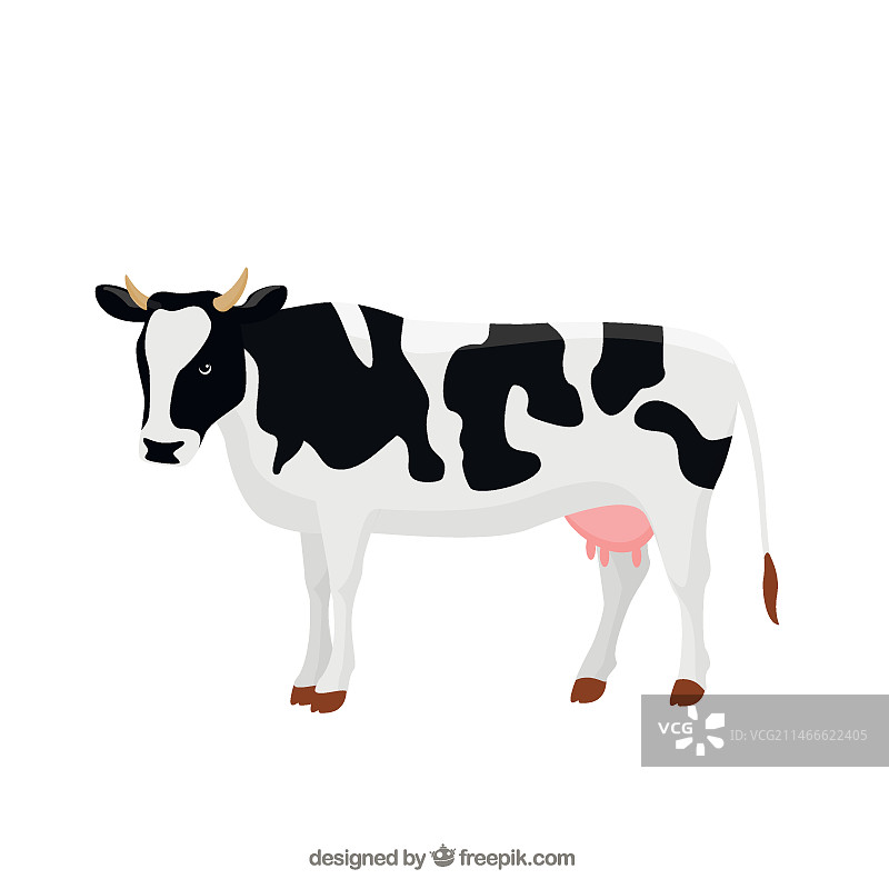 奶牛插画图片素材