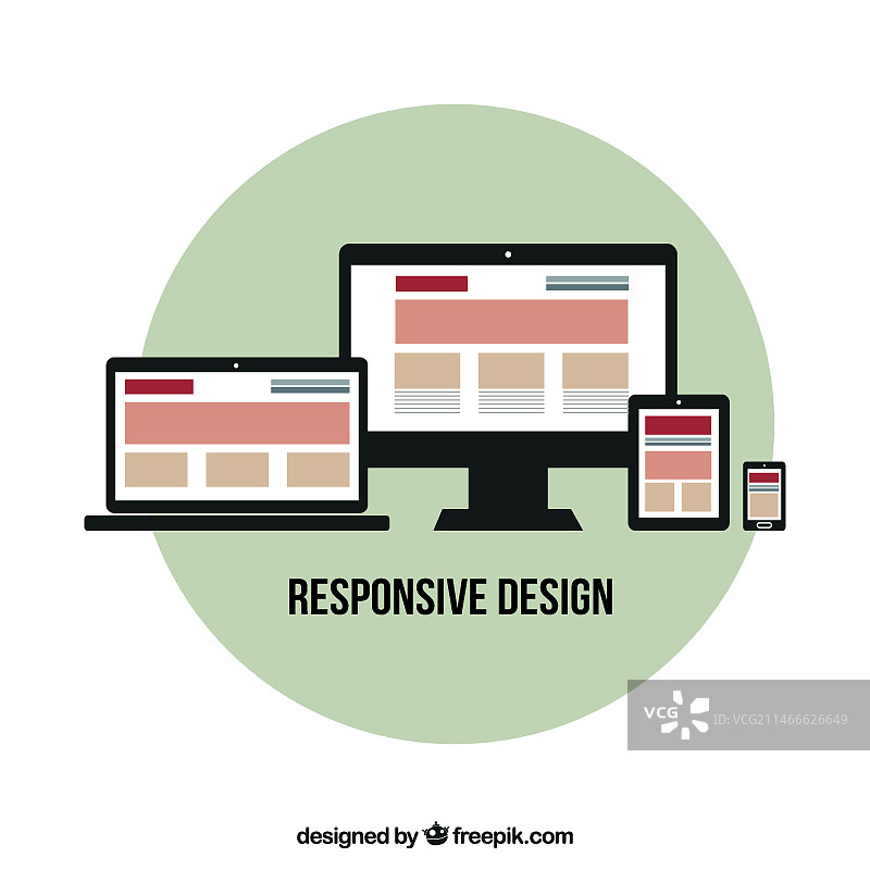 响应式网页设计图片素材