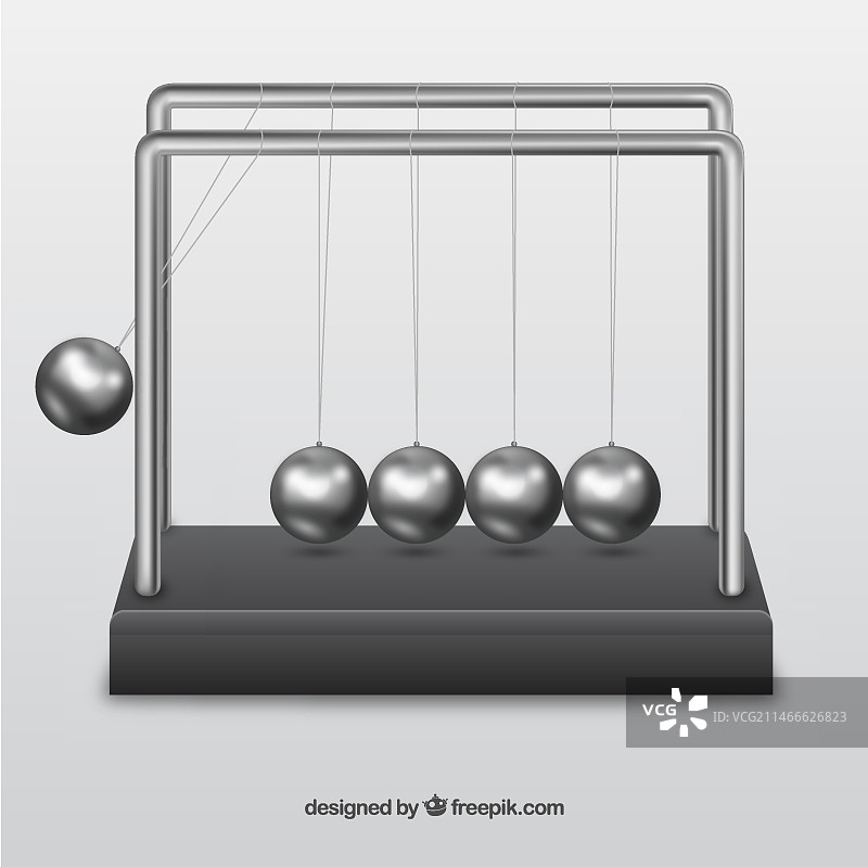 牛顿摆图片素材