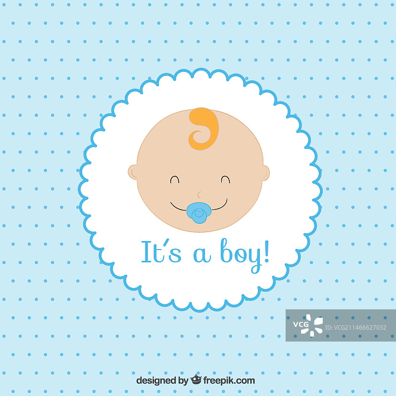 男婴卡片图片素材