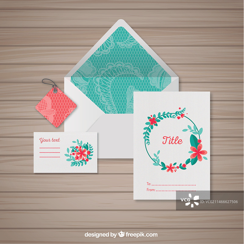 花卉文具图片素材