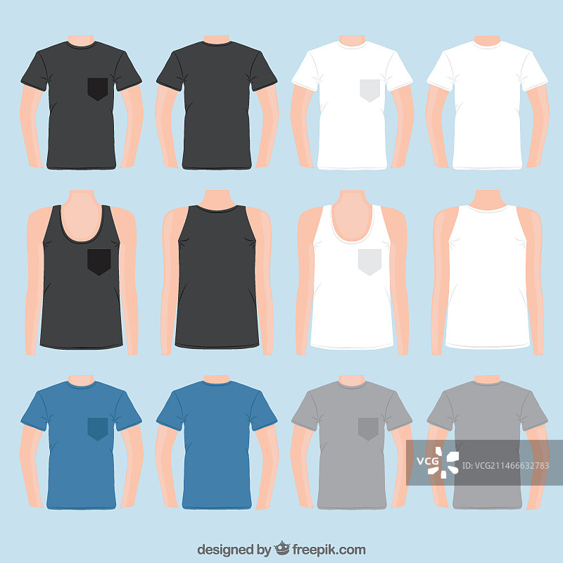 各种T恤图片素材
