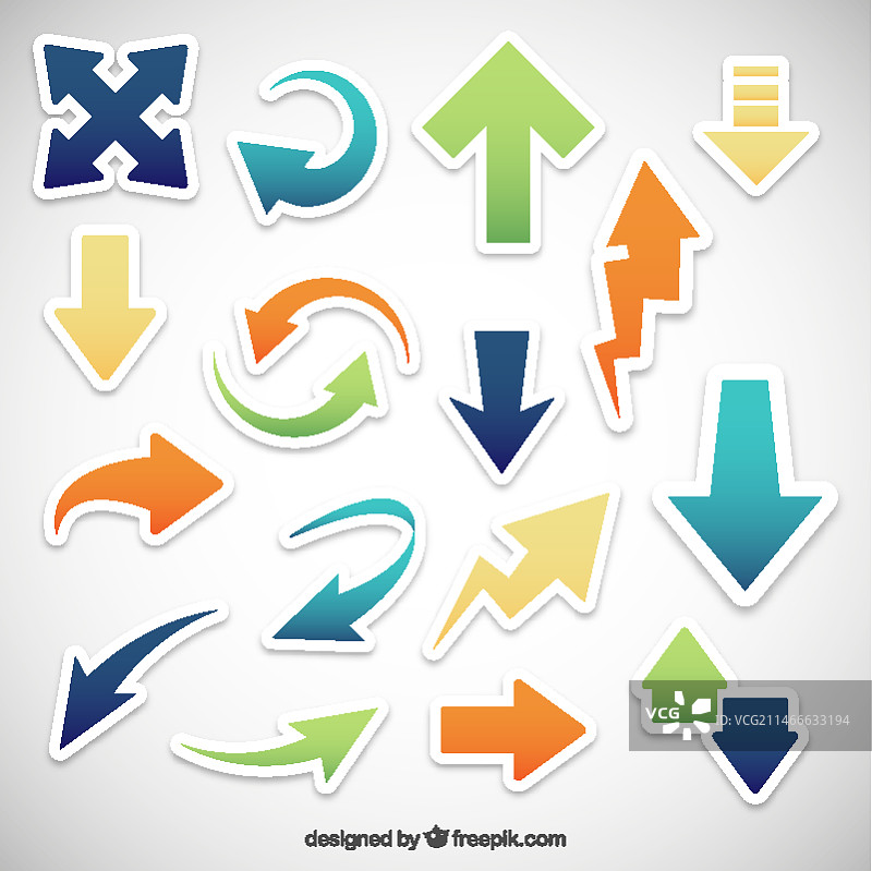 各式箭头图片素材