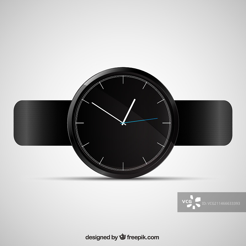 黑色手表图片素材