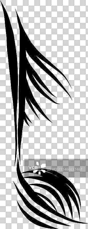 细条纹音符图标图片素材