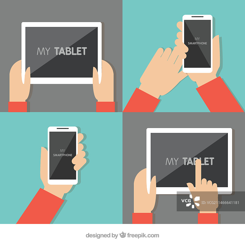平板电脑和手机图片素材