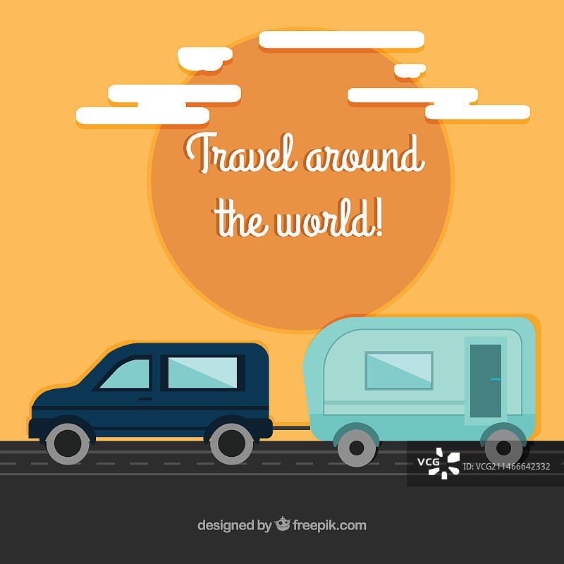 环游世界图片素材