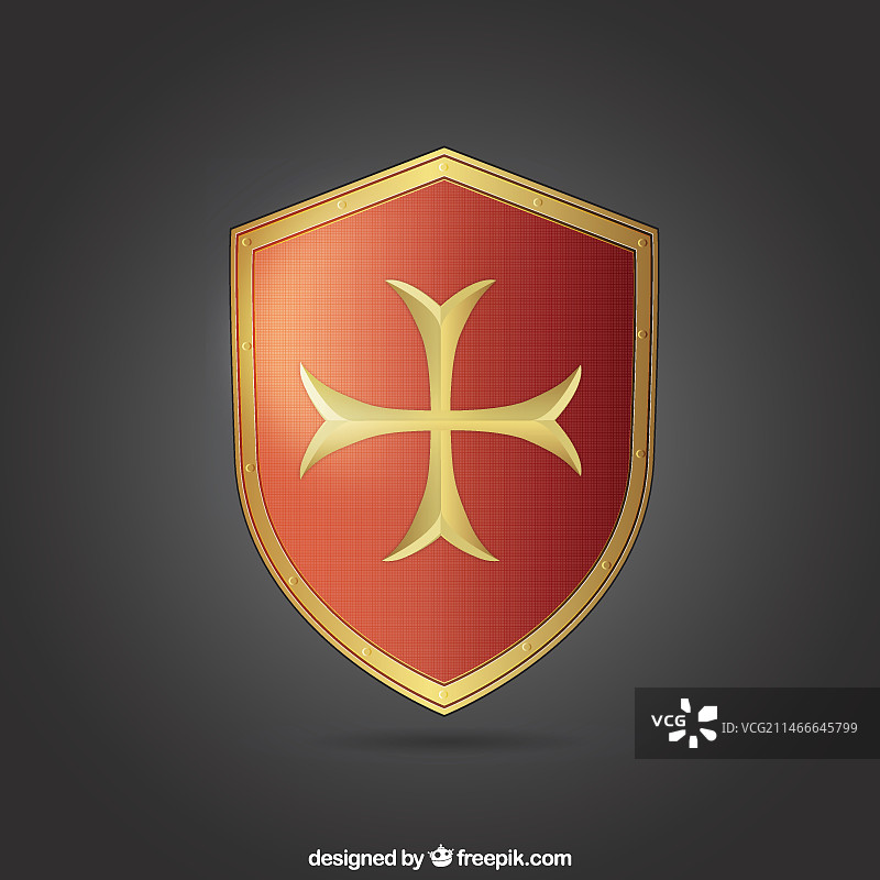 中世纪盾牌图片素材