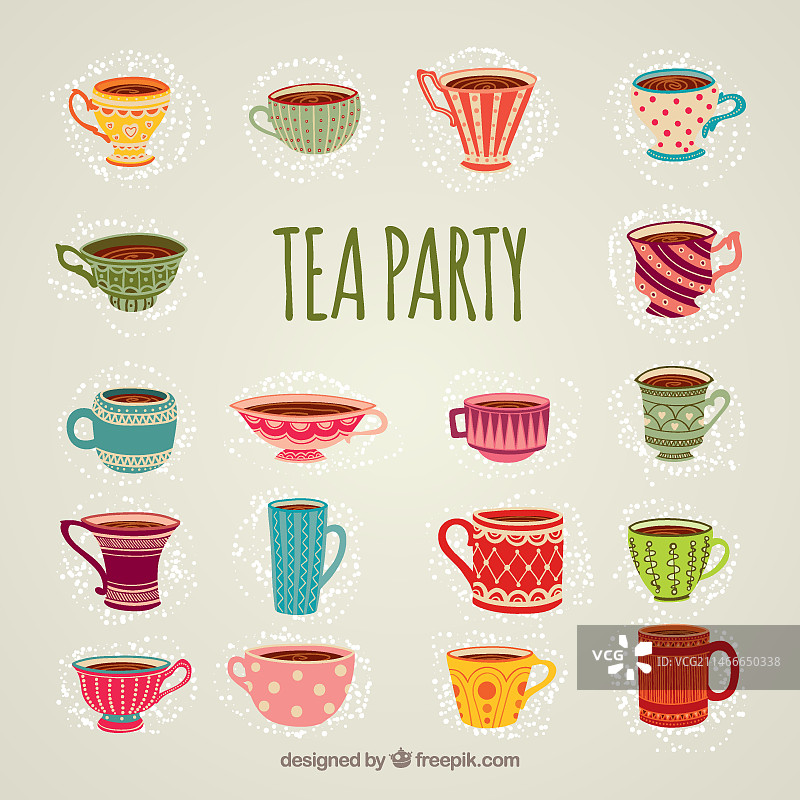 茶会用杯图片素材