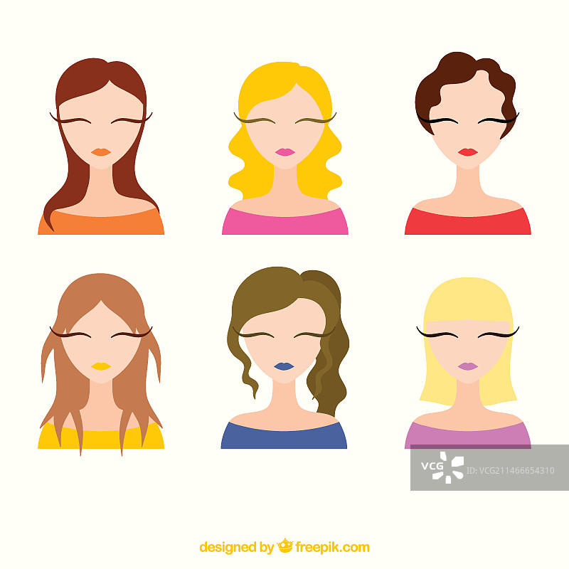 漂亮的女人图片素材