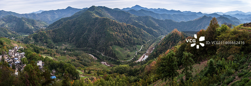 皖南柬秋图片素材