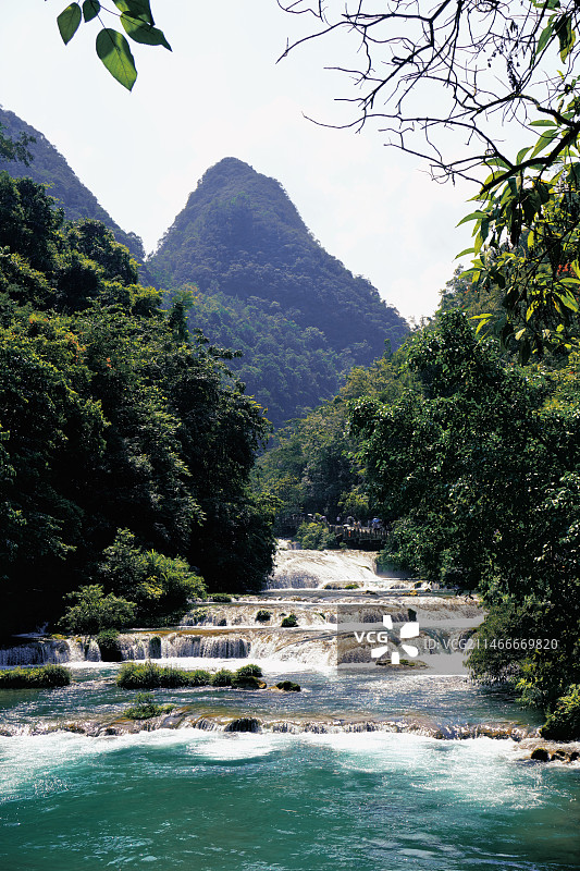 贵州荔波小七孔：山水画卷图片素材